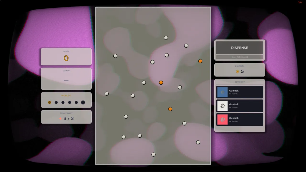 gumball: a rogue-like peg poppin' blast Screenshot 0