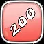 distance 200 icon