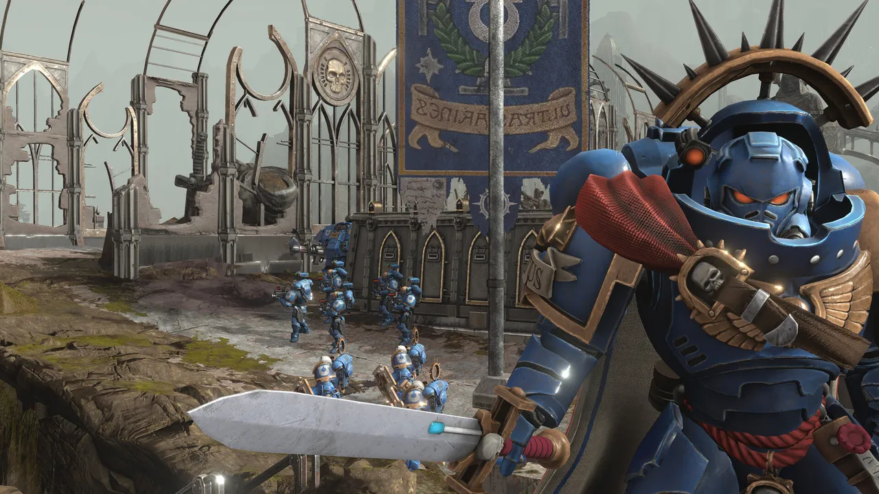 Warhammer 40,000: Battlesector - Ultramarines Screenshot 1