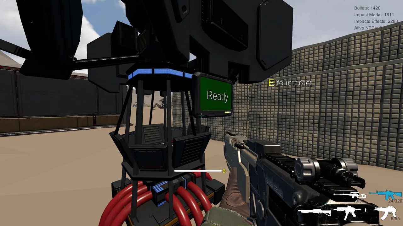 ReactFuse: Stolen Minds - Tech Demo Screenshot 3