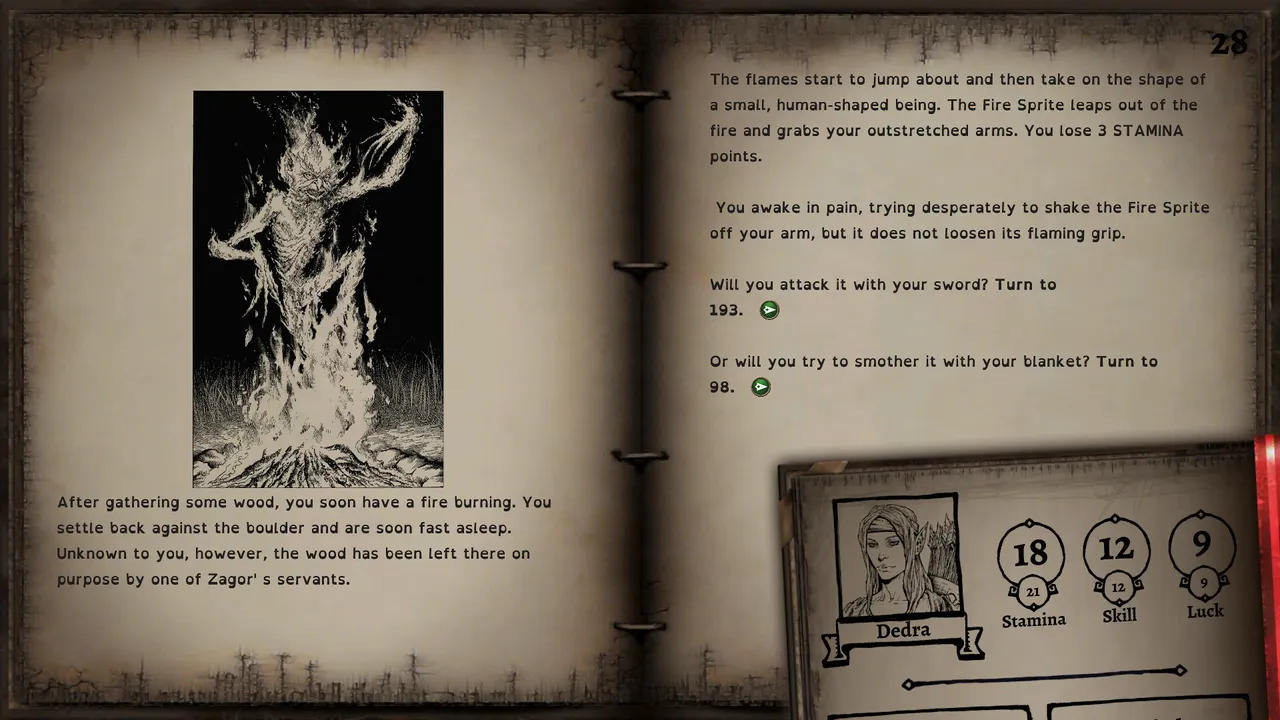 Return to Firetop Mountain (Fighting Fantasy Classics) Screenshot 4