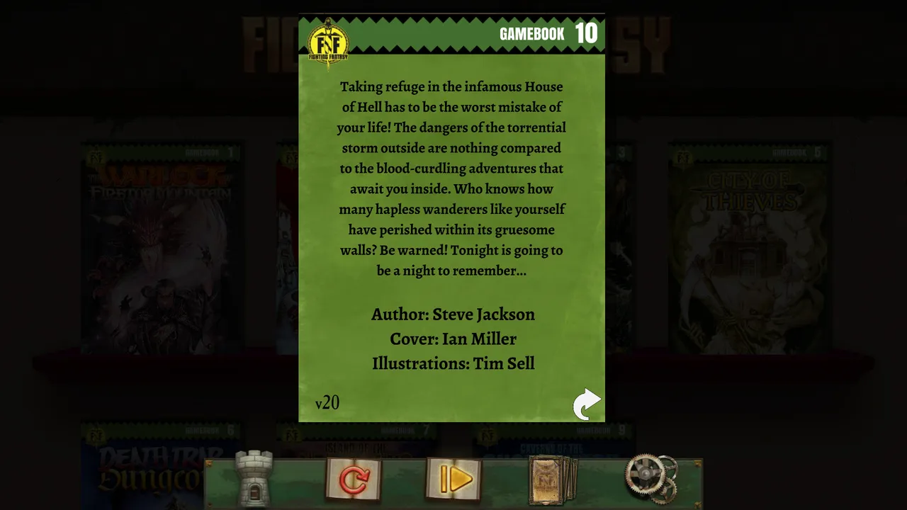 House of Hell (Fighting Fantasy Classics) Screenshot 3