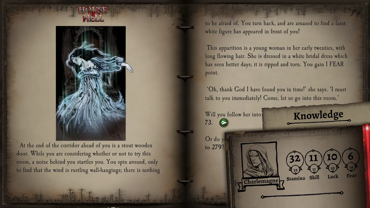 House of Hell (Fighting Fantasy Classics) Screenshot 2