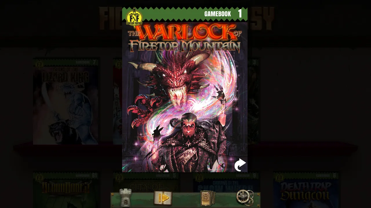 The Warlock of Firetop Mountain (Fighting Fantasy Classics) Screenshot 0