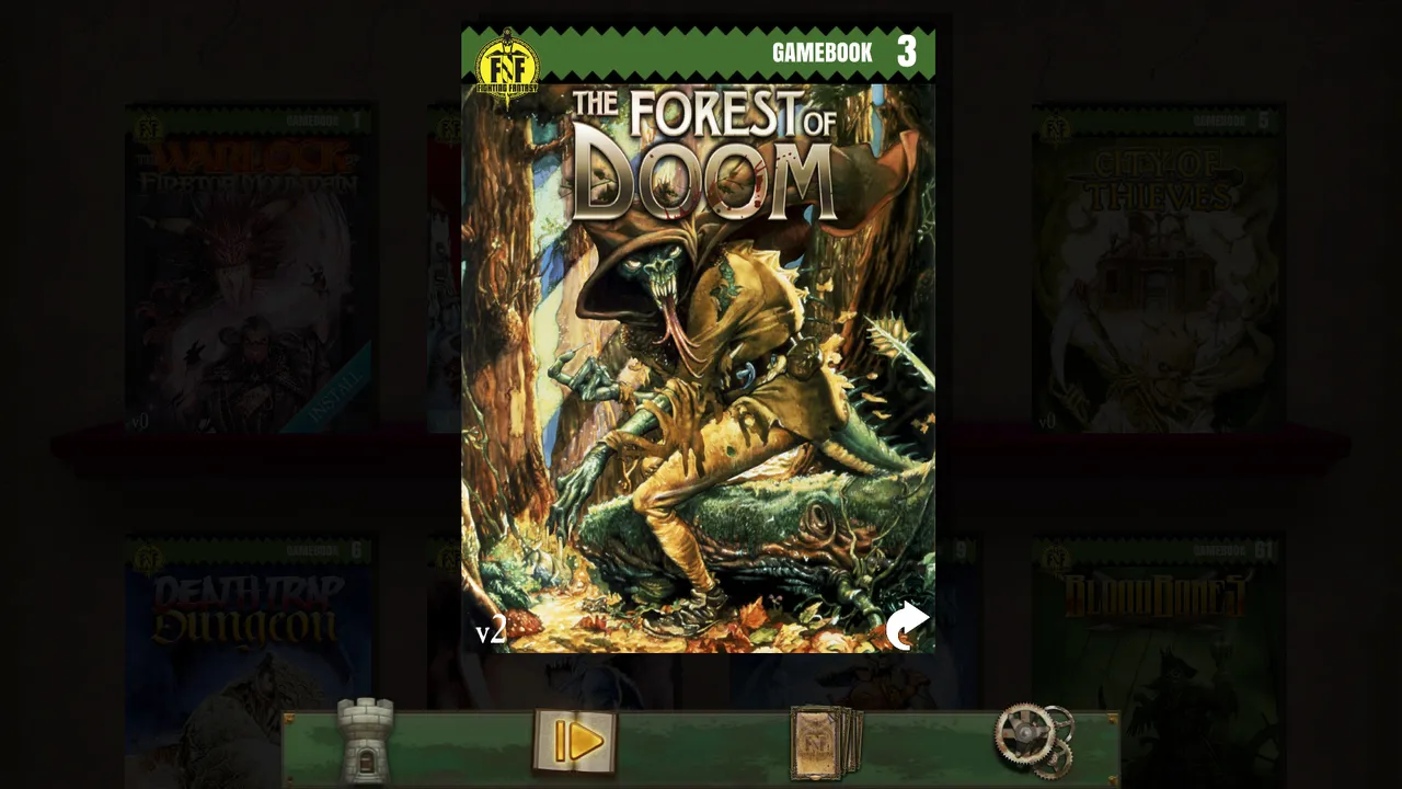 The Forest of Doom (Fighting Fantasy Classics) Screenshot 0