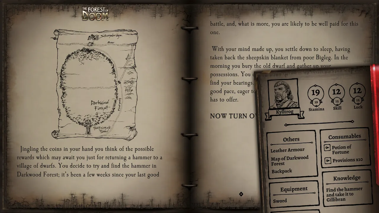 The Forest of Doom (Fighting Fantasy Classics) Screenshot 4