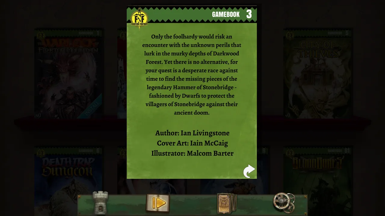 The Forest of Doom (Fighting Fantasy Classics) Screenshot 1