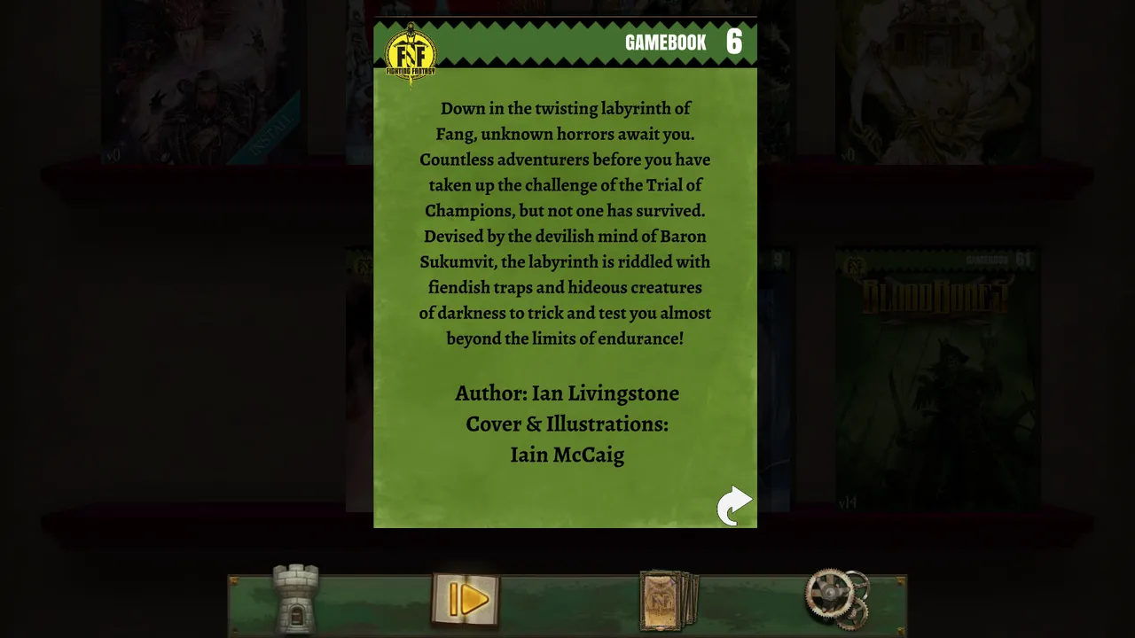 Deathtrap Dungeon (Fighting Fantasy Classics) Screenshot 1