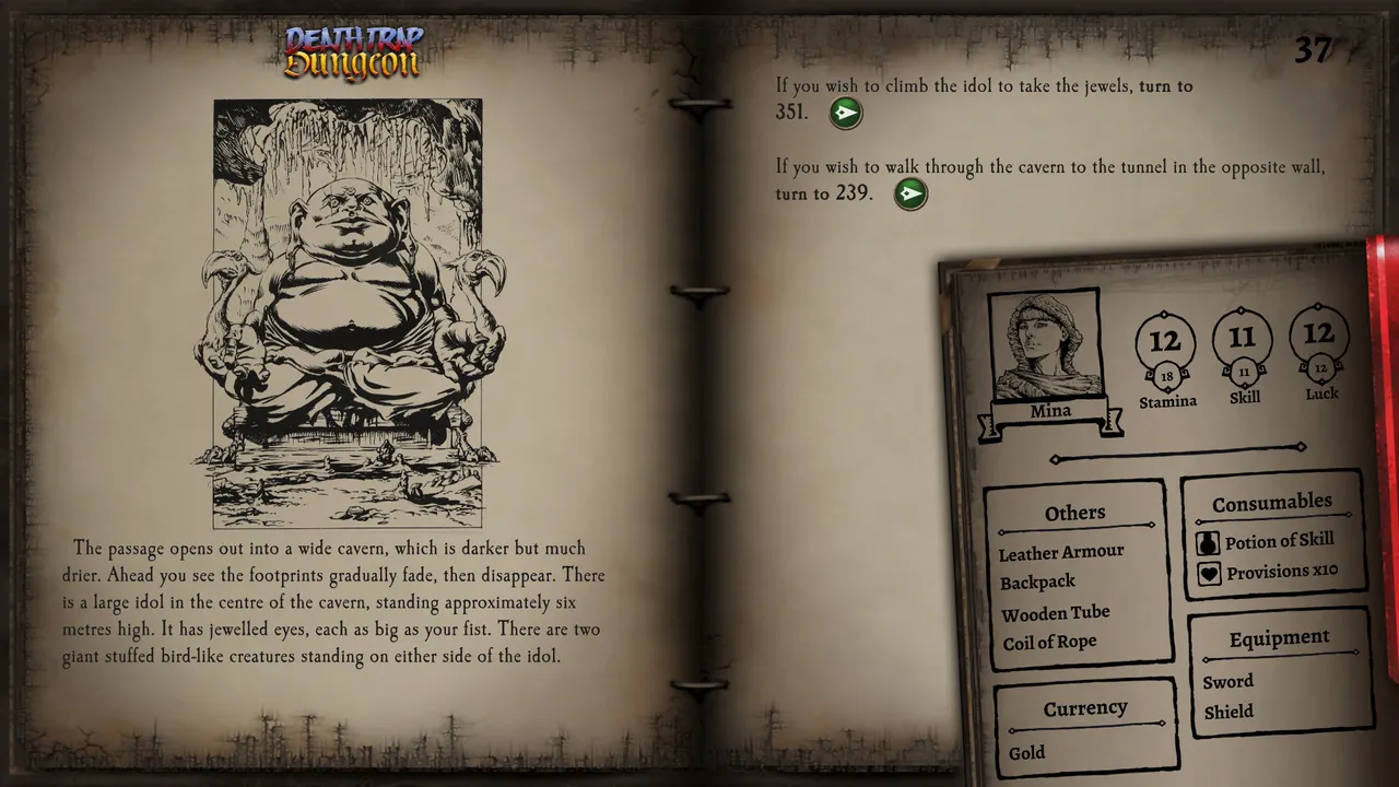 Deathtrap Dungeon (Fighting Fantasy Classics) Screenshot 4