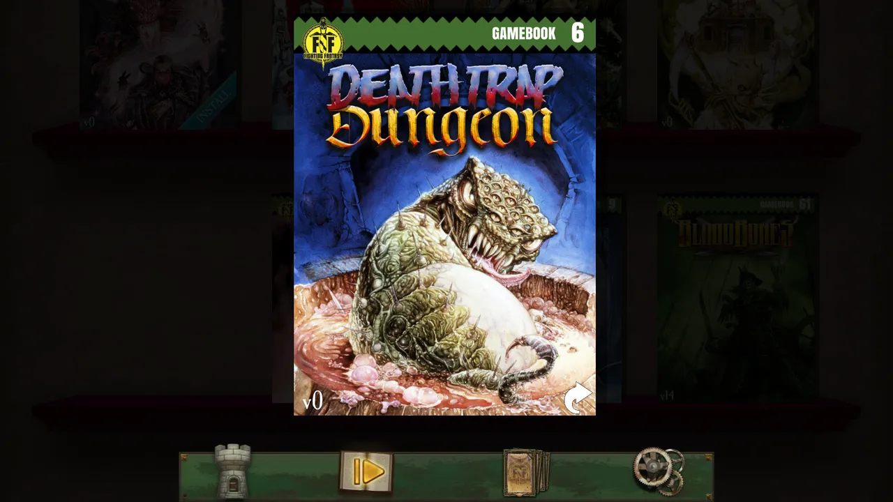 Deathtrap Dungeon (Fighting Fantasy Classics) Screenshot 0