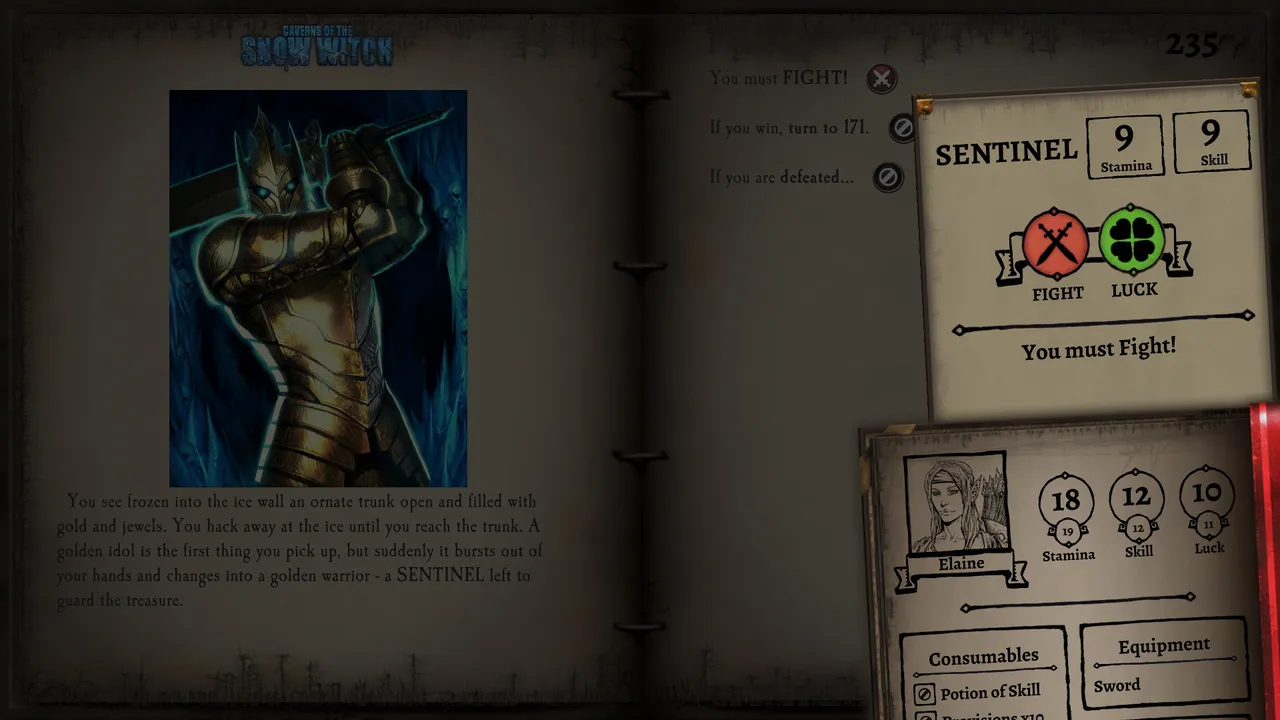 Caverns of the Snow Witch (Fighting Fantasy Classics) Screenshot 4