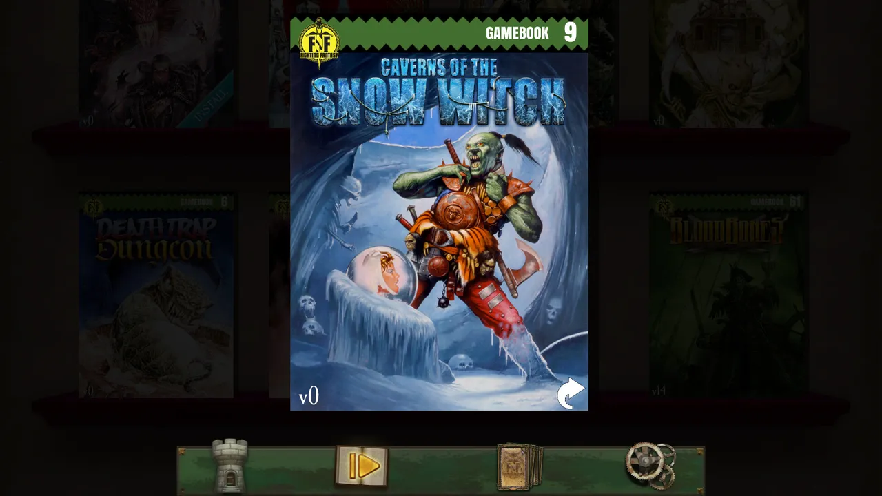 Caverns of the Snow Witch (Fighting Fantasy Classics) Screenshot 0