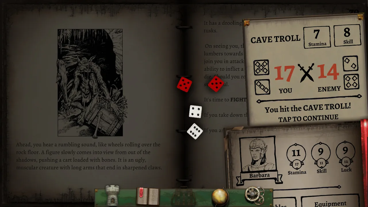 Crypt of the Sorcerer (Fighting Fantasy Classics) Screenshot 1