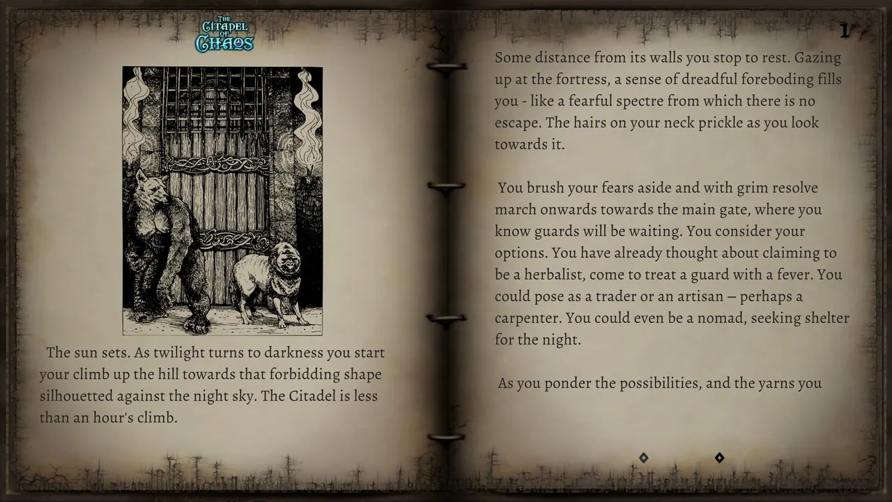 Citadel of Chaos (Fighting Fantasy Classics) Screenshot 3