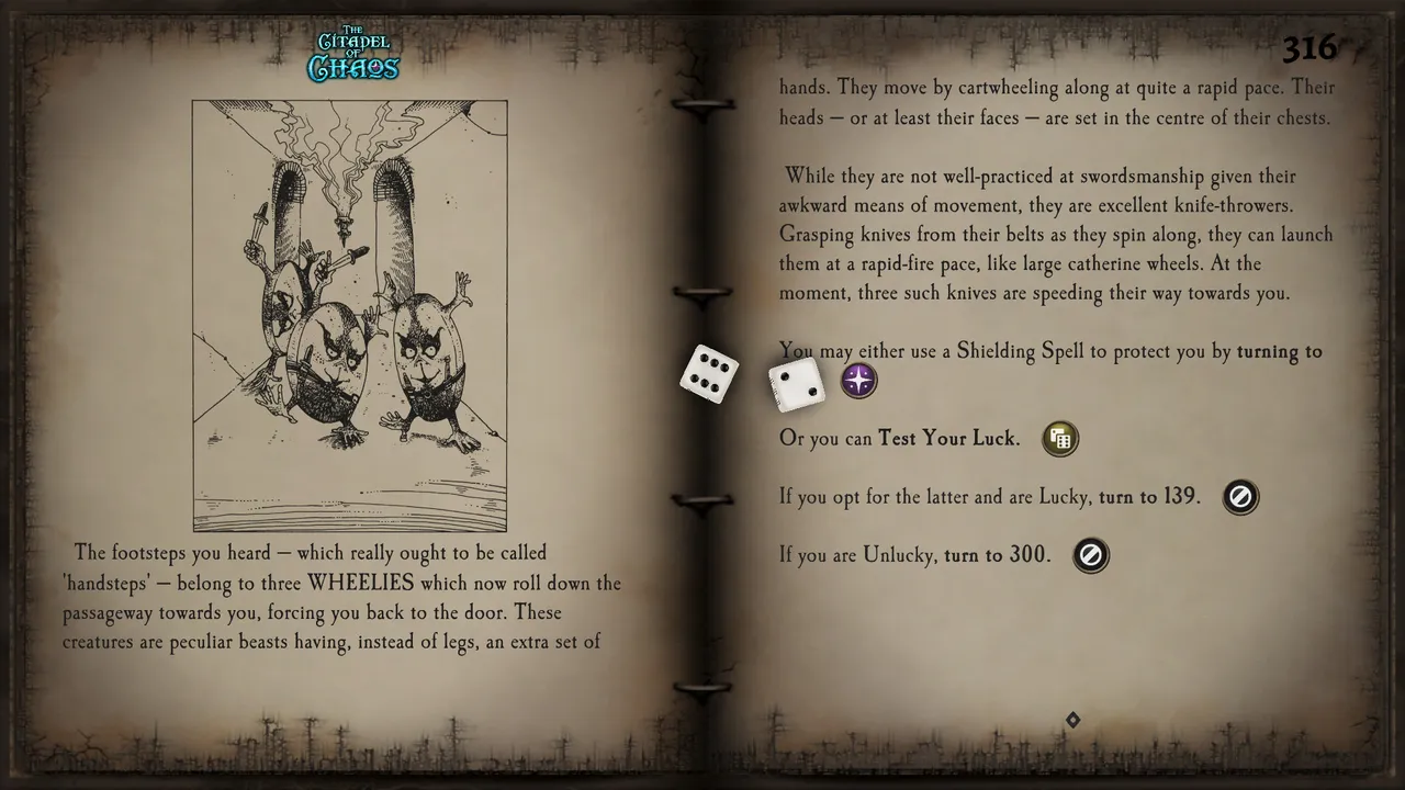 Citadel of Chaos (Fighting Fantasy Classics) Screenshot 4