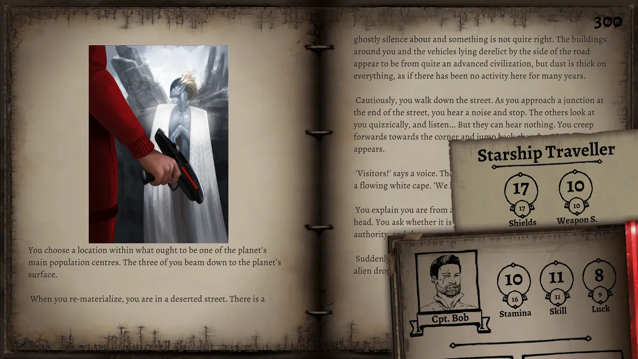 Starship Traveller (Fighting Fantasy Classics) Screenshot 0