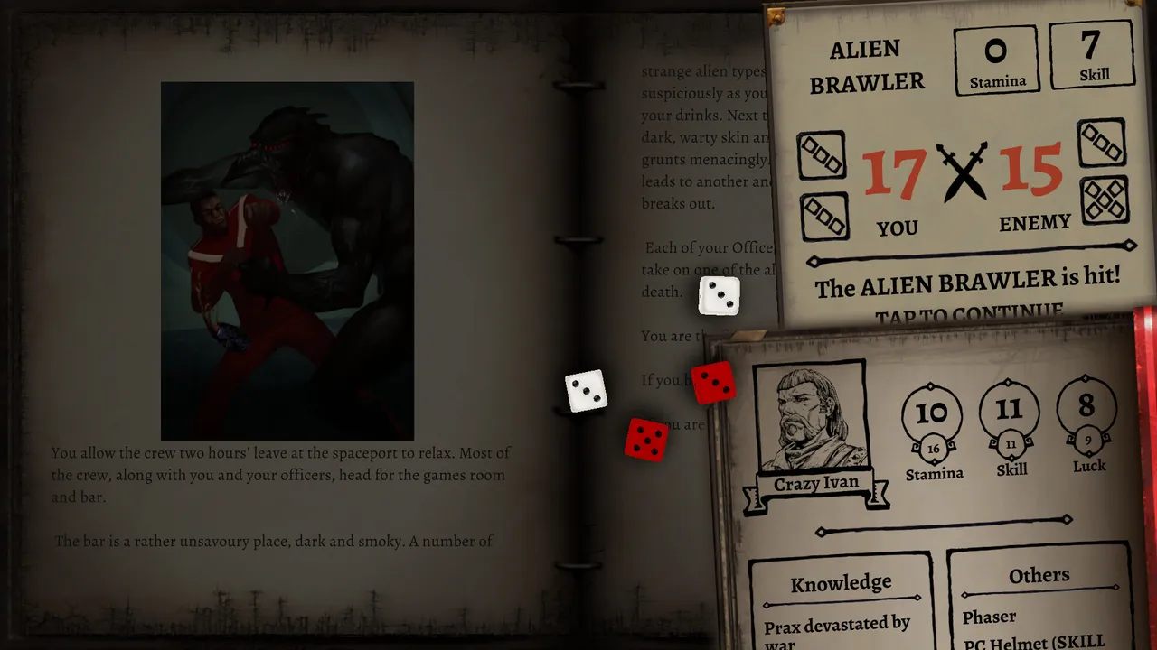 Starship Traveller (Fighting Fantasy Classics) Screenshot 2