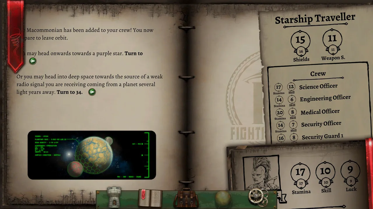 Starship Traveller (Fighting Fantasy Classics) Screenshot 1