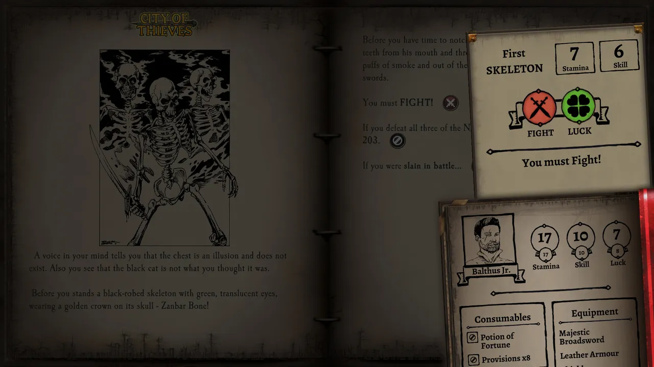 City of Thieves (Fighting Fantasy Classics) Screenshot 4