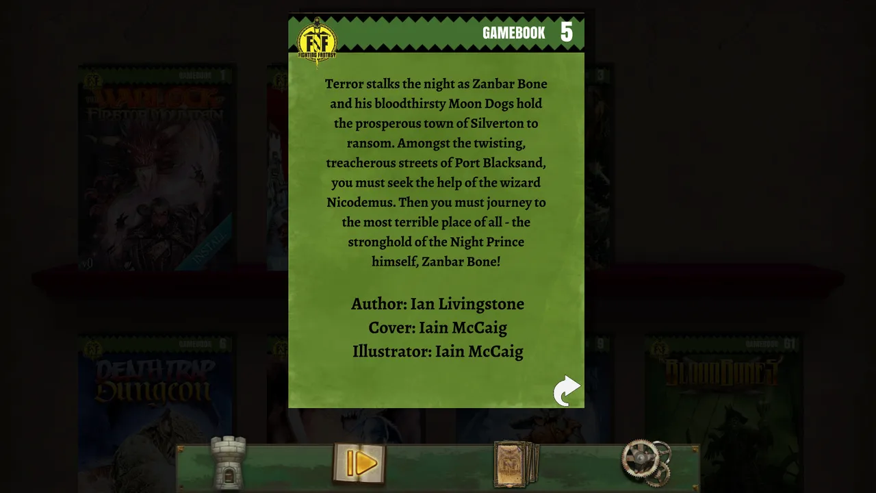 City of Thieves (Fighting Fantasy Classics) Screenshot 1