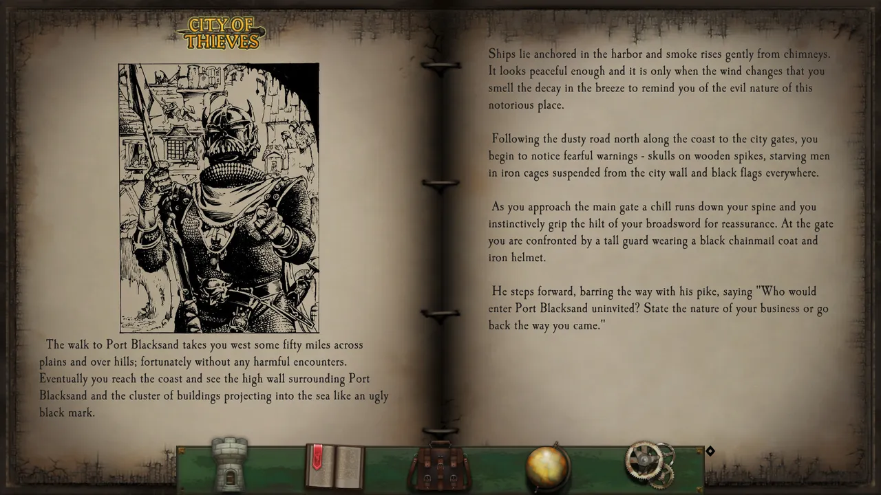 City of Thieves (Fighting Fantasy Classics) Screenshot 3