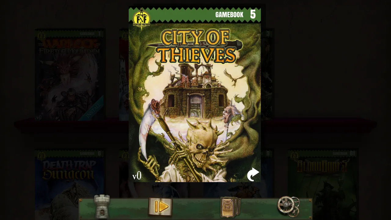 City of Thieves (Fighting Fantasy Classics) Screenshot 0