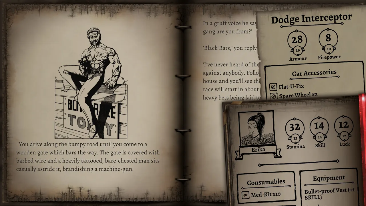 Freeway Fighter (Fighting Fantasy Classics) Screenshot 3