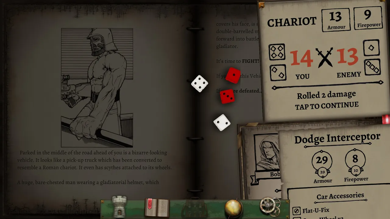Freeway Fighter (Fighting Fantasy Classics) Screenshot 1