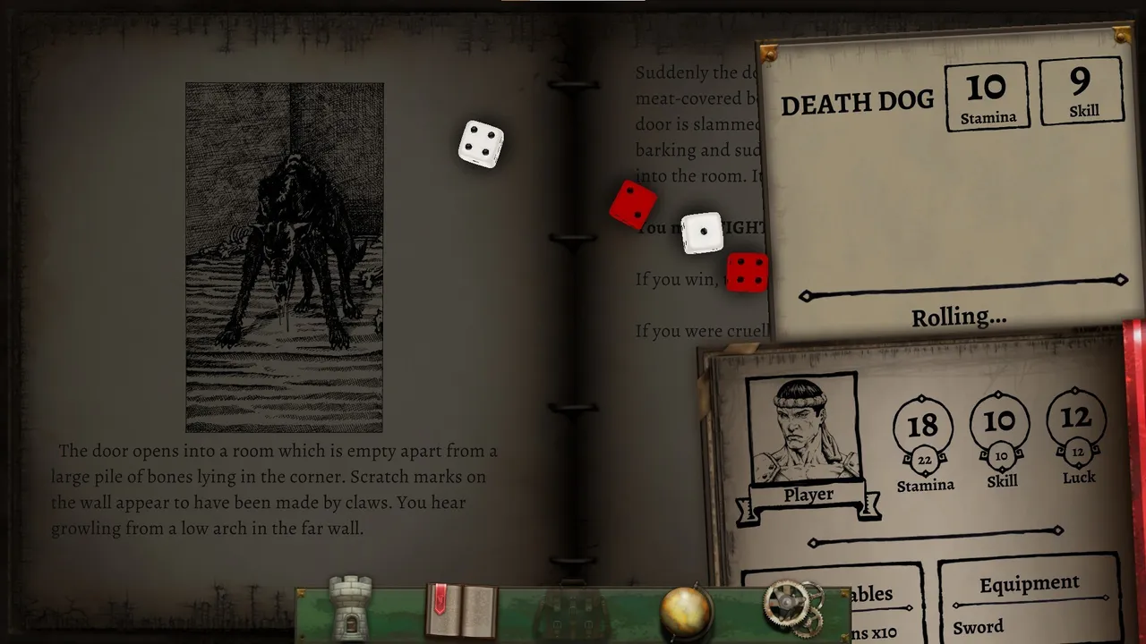 Temple of Terror (Fighting Fantasy Classics) Screenshot 2