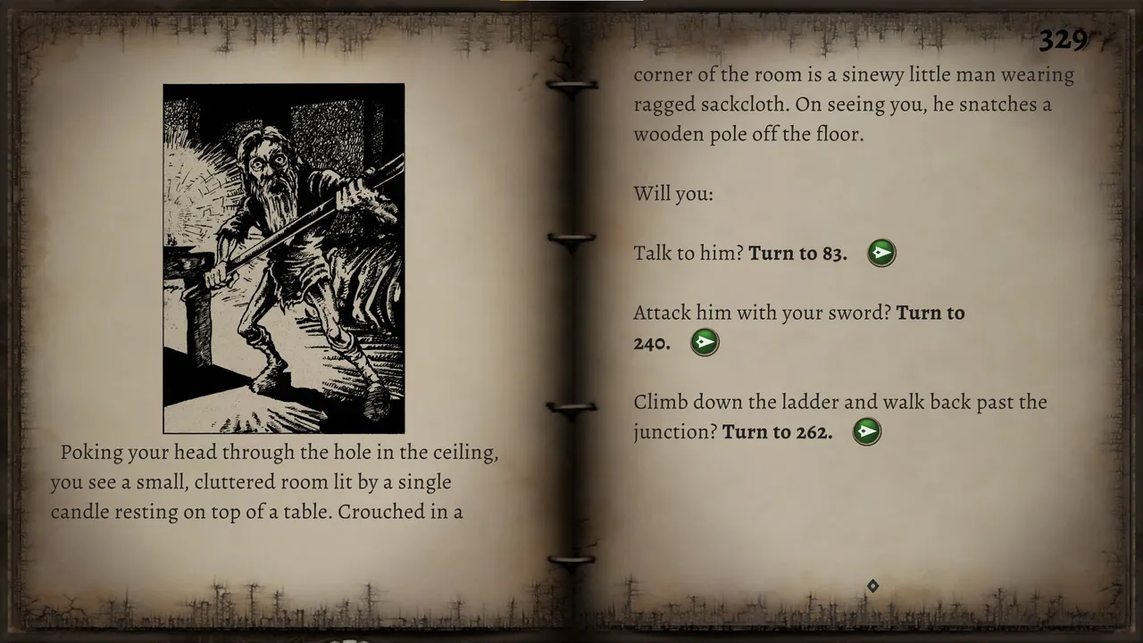 Temple of Terror (Fighting Fantasy Classics) Screenshot 1