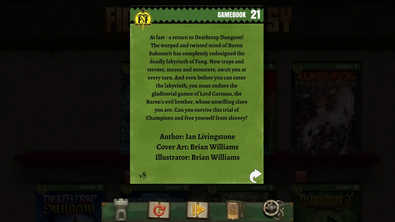 Trial of Champions (Fighting Fantasy Classics) Screenshot 3