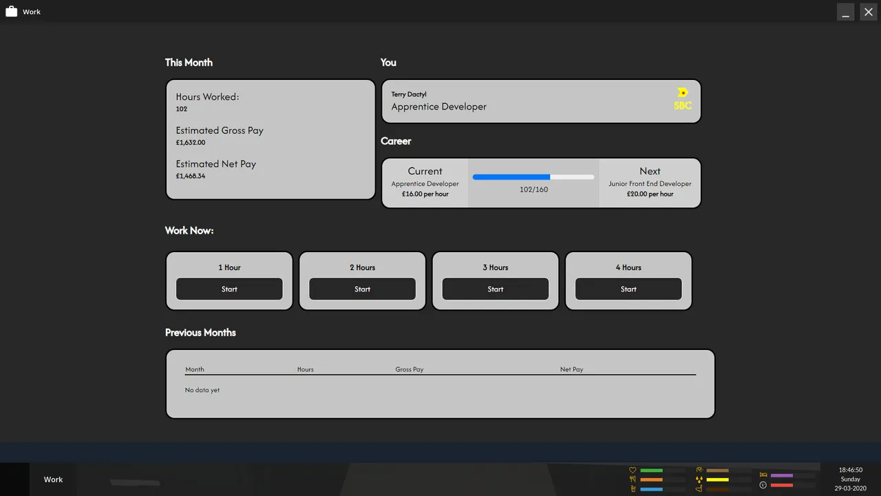 Working From Home Screenshot 4