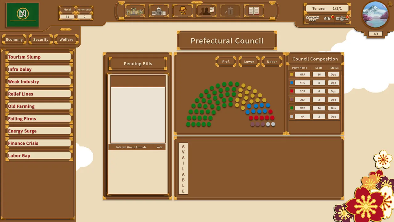 The Prime Minister's Crest: Path to Power Demo Screenshot 4