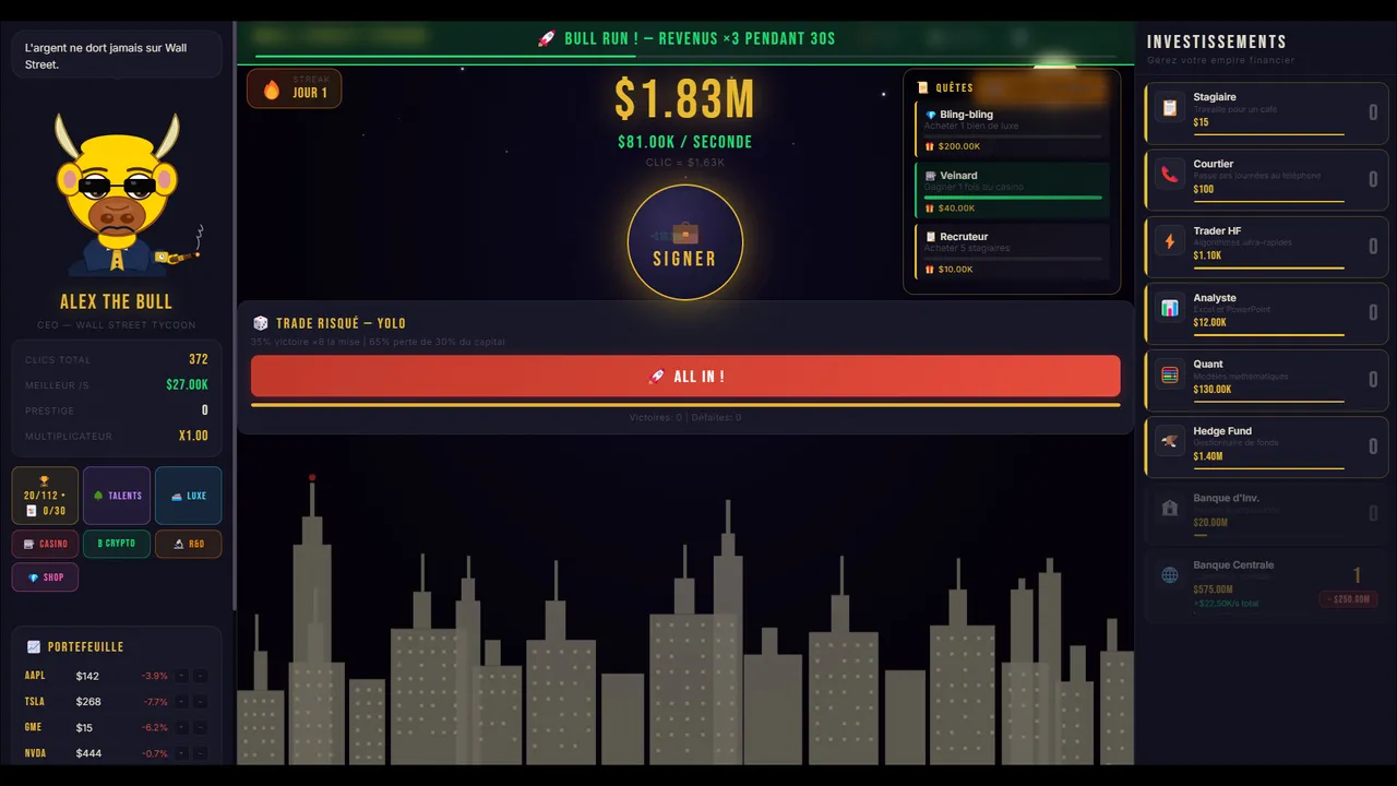 Wall Street Tycoon  Screenshot 3