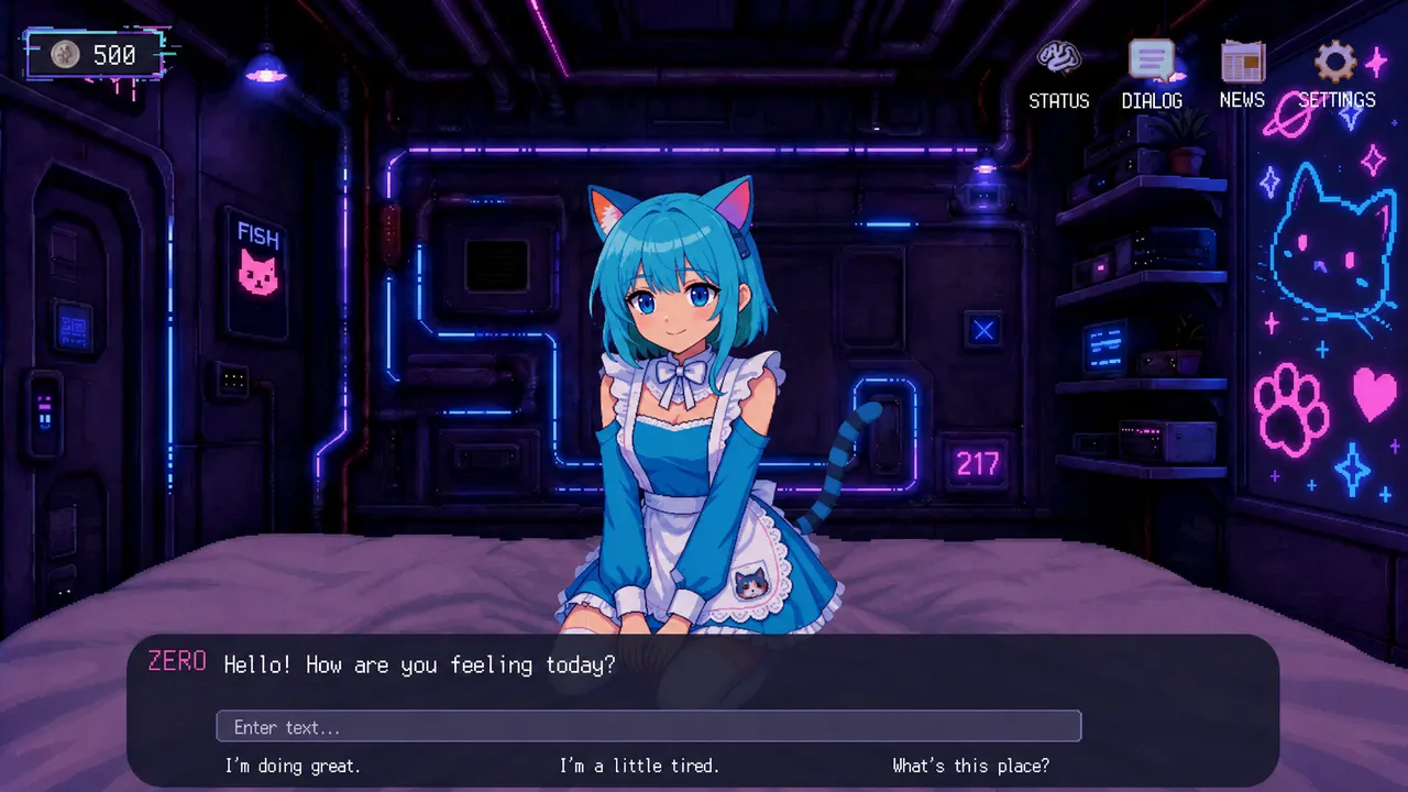 Cyber: Dreamcore Girl Screenshot 0