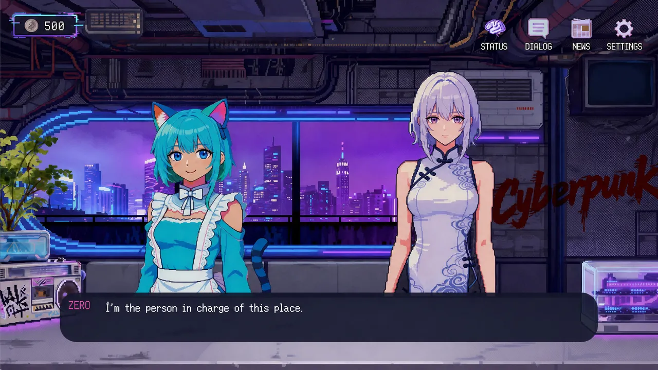 Cyber: Dreamcore Girl Screenshot 2