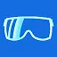 Ski goggles icon