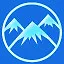 The mountains icon