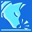 Sniffing dog icon