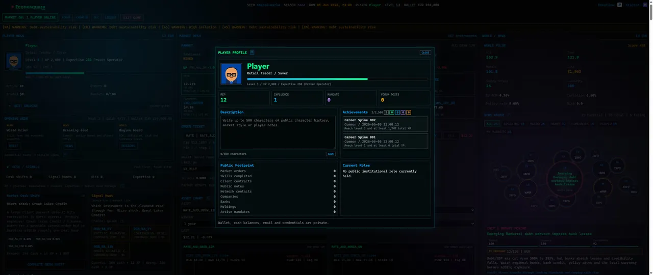 Econosquare Screenshot 4