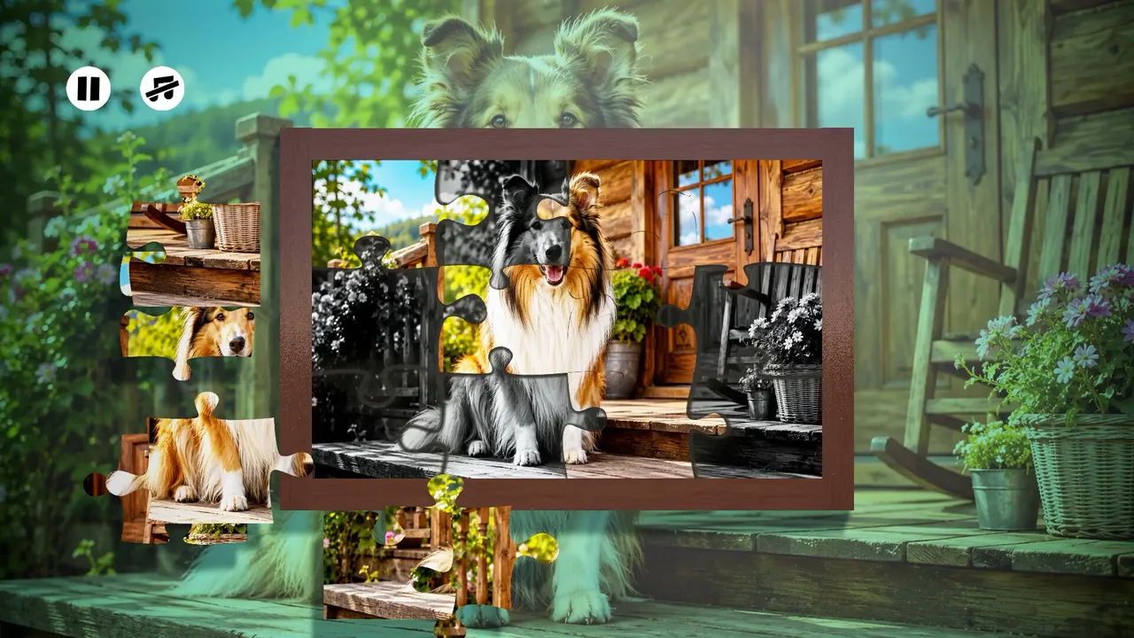 Puzzles: Dog Screenshot 4