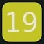 Level 19 icon