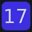 Level 17 icon