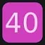Level 40 icon
