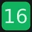 Level 16 icon