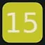 Level 15 icon