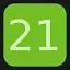 Level 21 icon