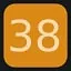 Level 38 icon