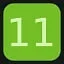 Level 11 icon