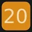 Level 20 icon